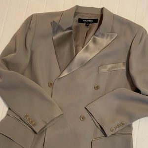 Emanuel Ungaro size 8 vintage tuxedo dress